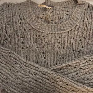 Free People open knit sweater